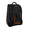 2026 Bullpadel Advance padel racket bag (Black/Orange) - back view