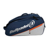 2026 Bullpadel Advance padel racket bag (Navy Blue) - angled view