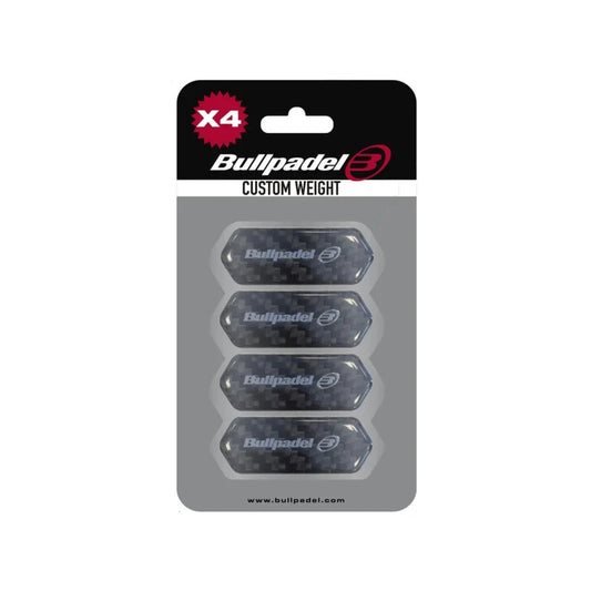 Bullpadel Custom Weight Frame padel racket weights (4 x 3g) - front view