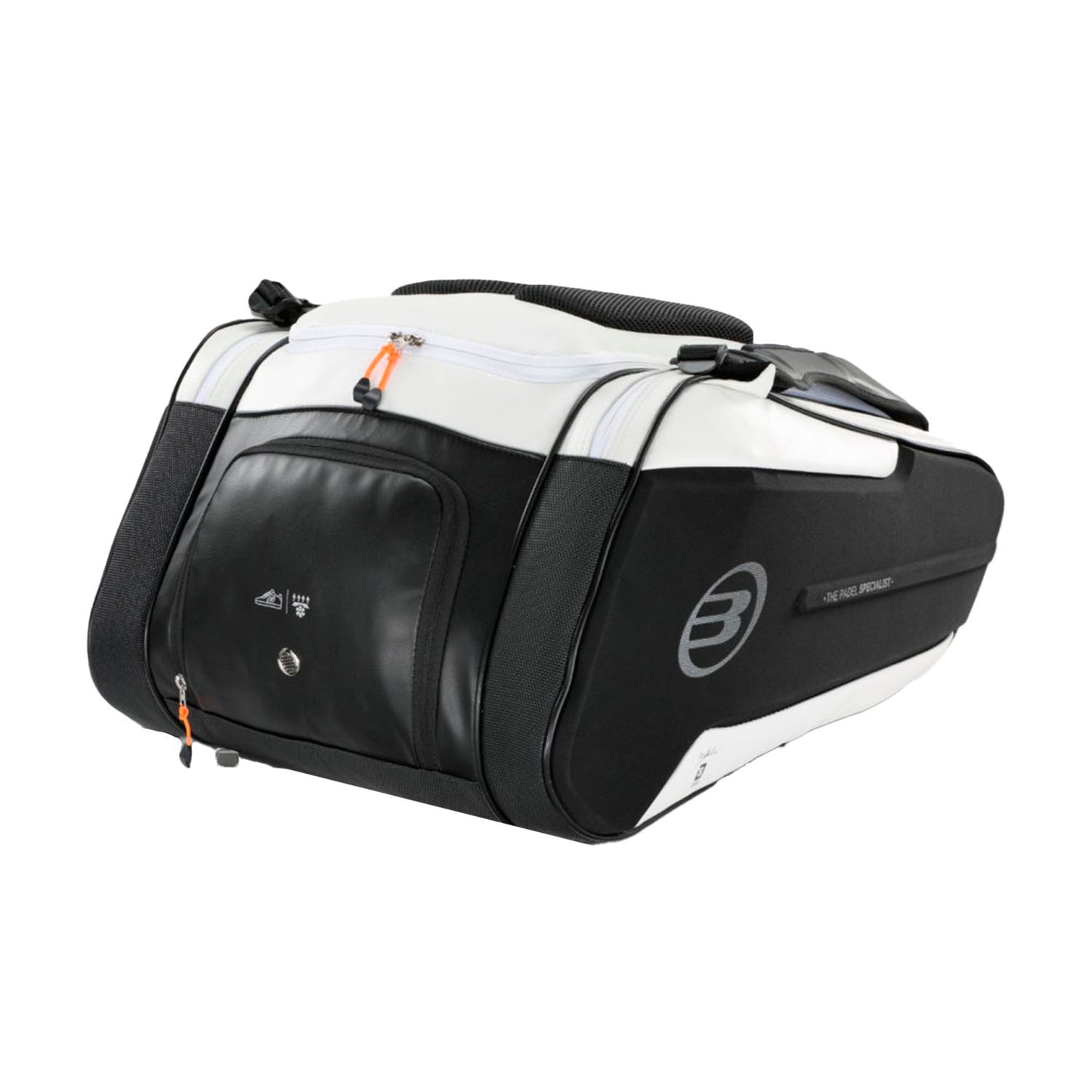 2025 Bullpadel Hack Padel Bag | Paquito Navarro (White)