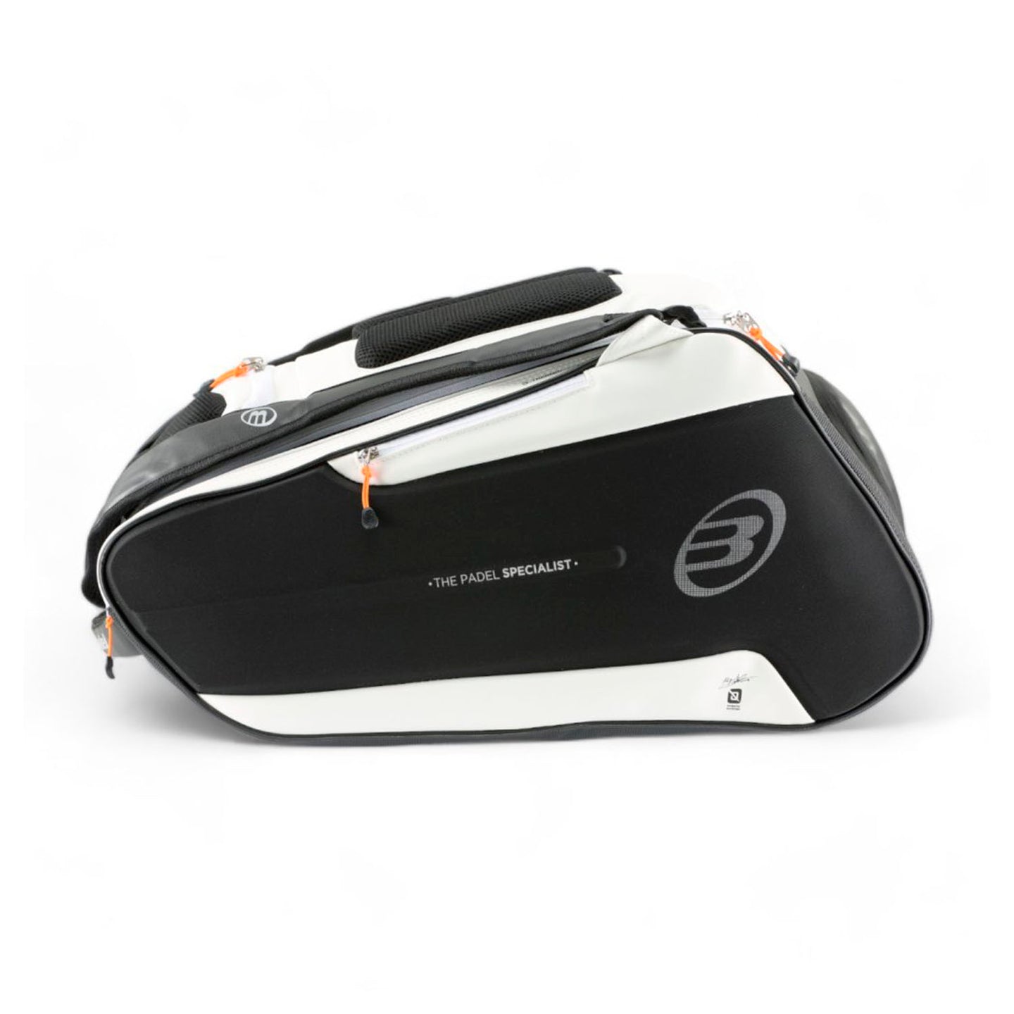 2025 Bullpadel Hack Padel Bag | Paquito Navarro (White)