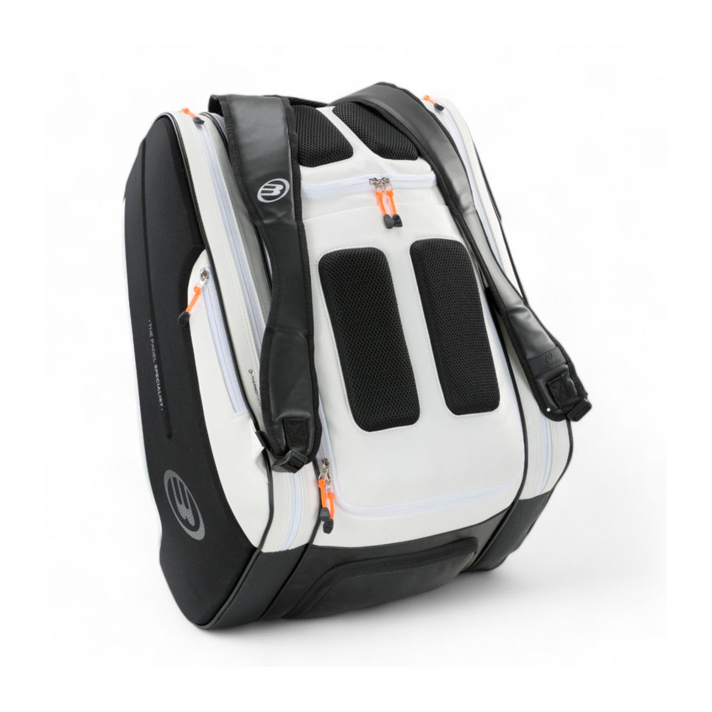 2025 Bullpadel Hack Padel Bag | Paquito Navarro (White)