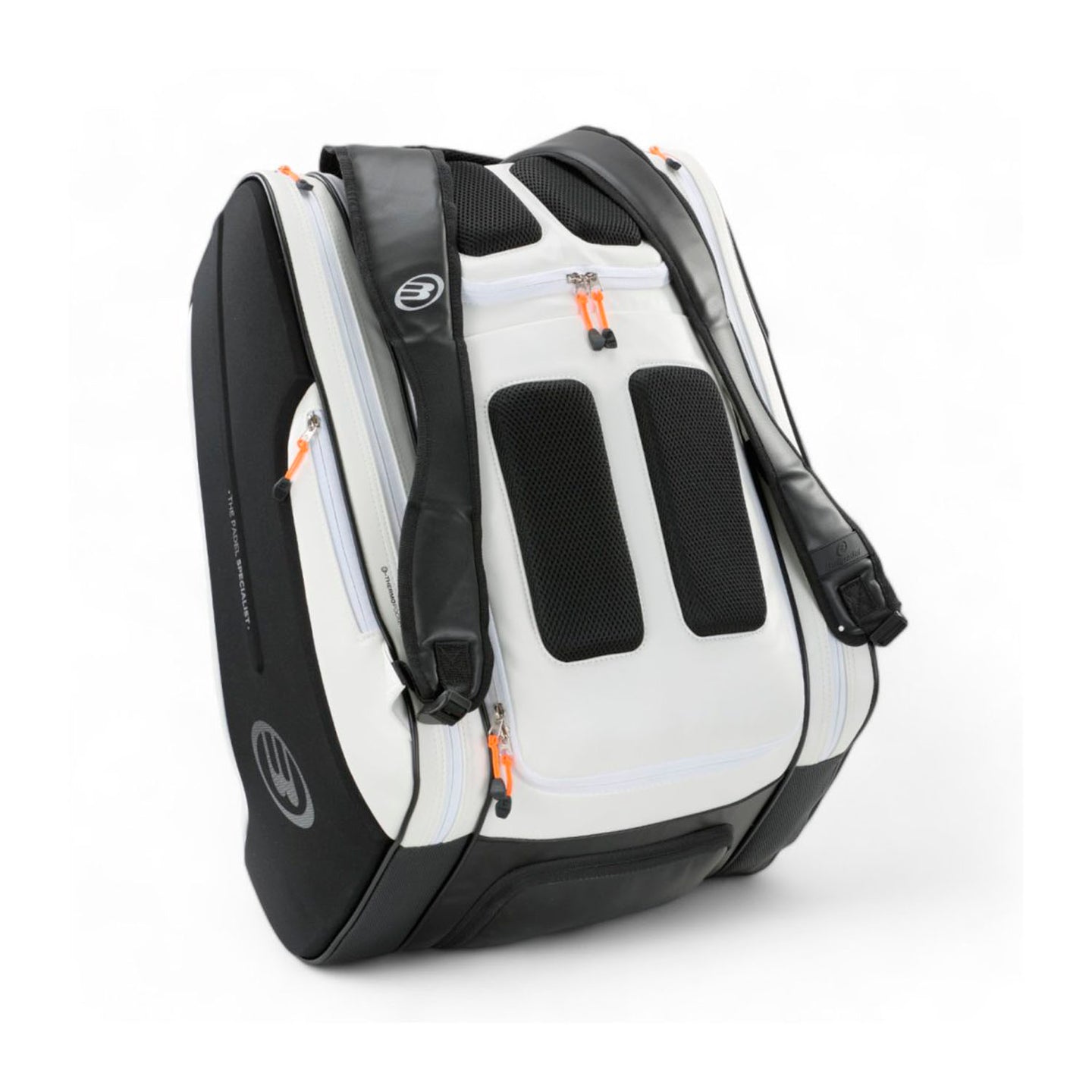 2025 Bullpadel Hack Padel Bag | Paquito Navarro (White)