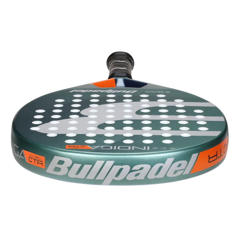Bullpadel Indiga Control padel racket - top view