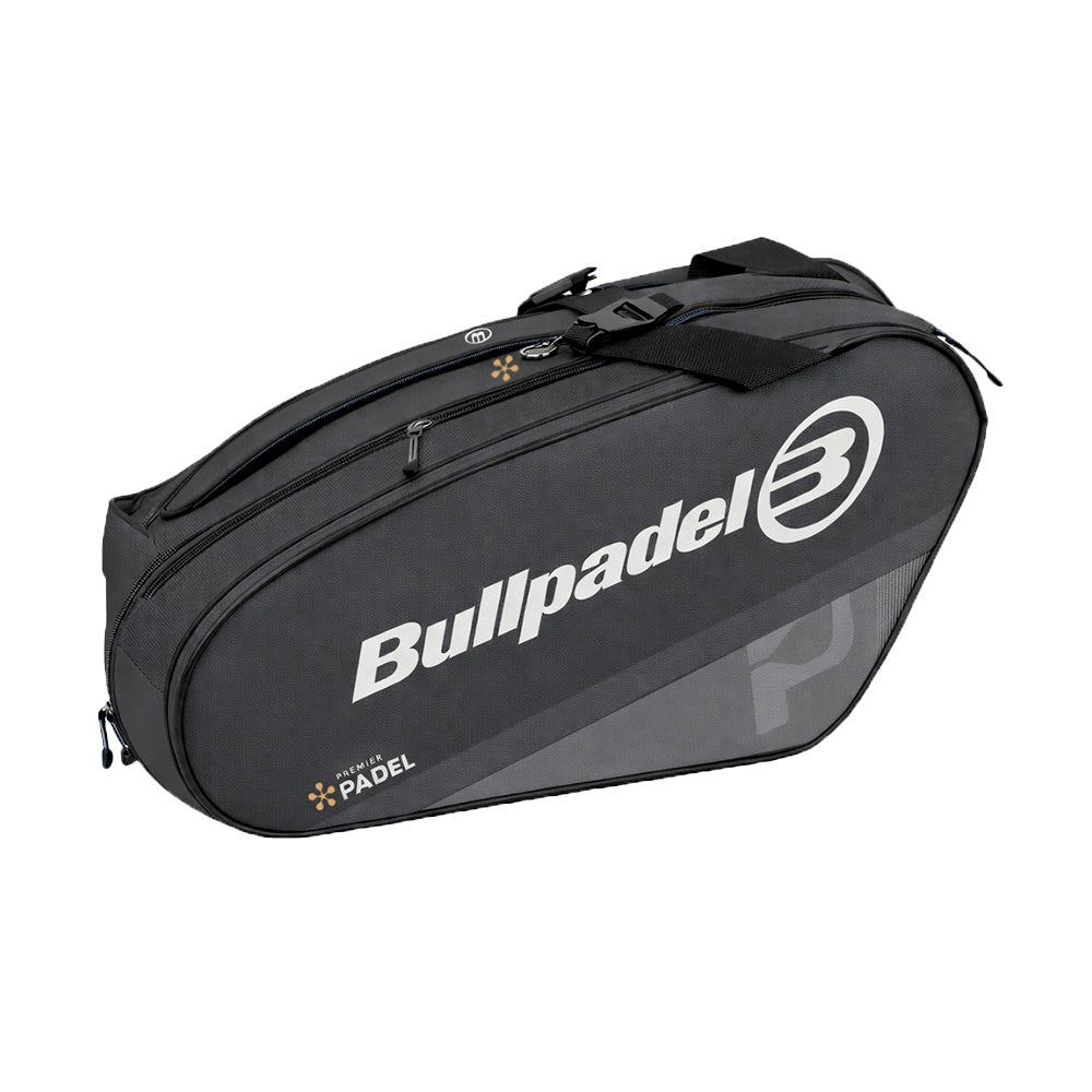 2026 Bullpadel Tour Premier padel racket bag (Black) - front view