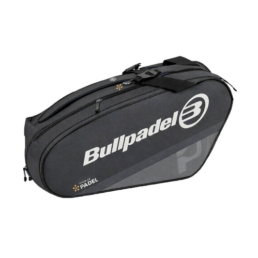 2026 Bullpadel Tour Premier padel racket bag (Black) - front view