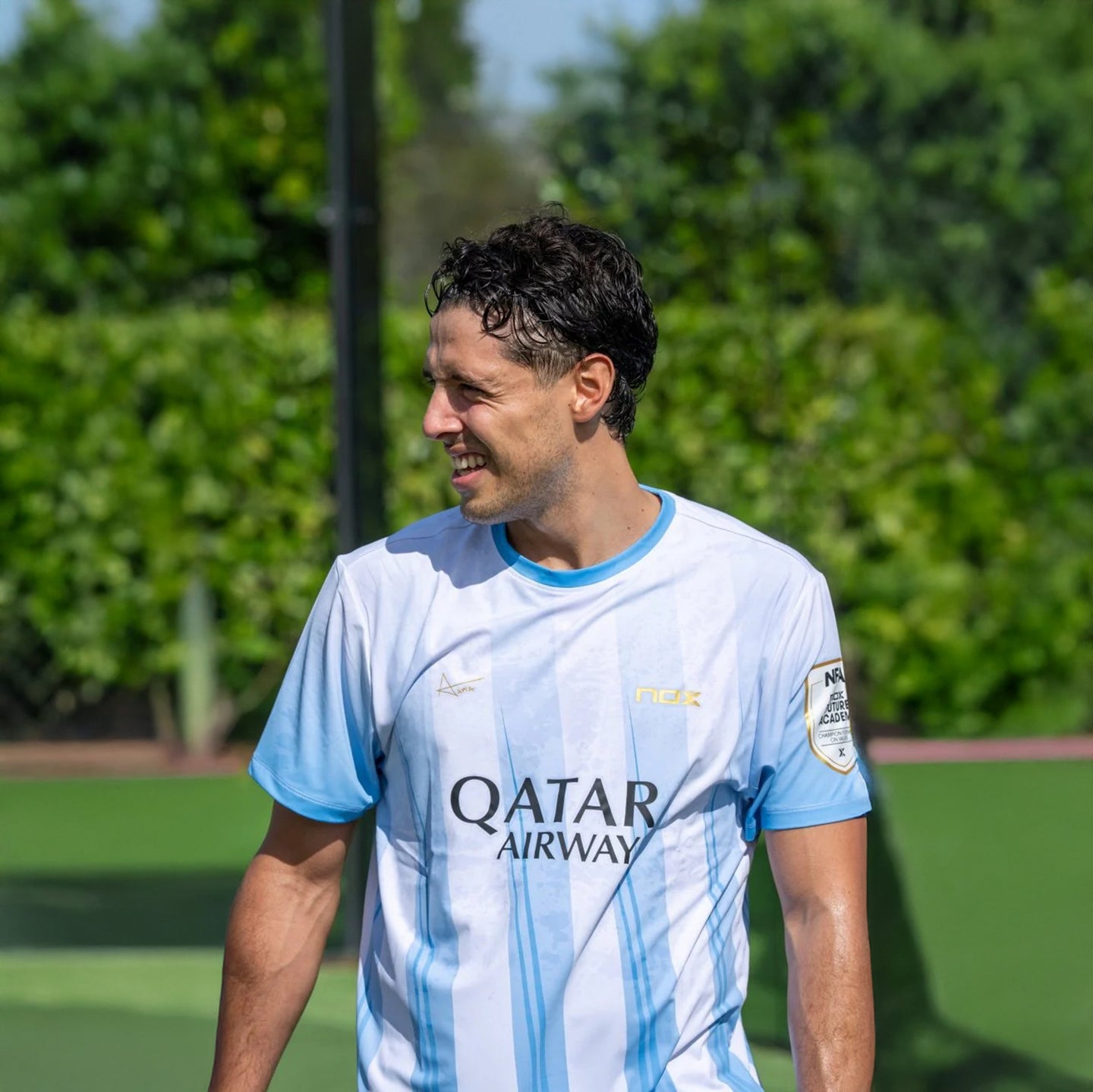 2026 Nox AT10 Light Blue Agustin Tapia T-Shirt