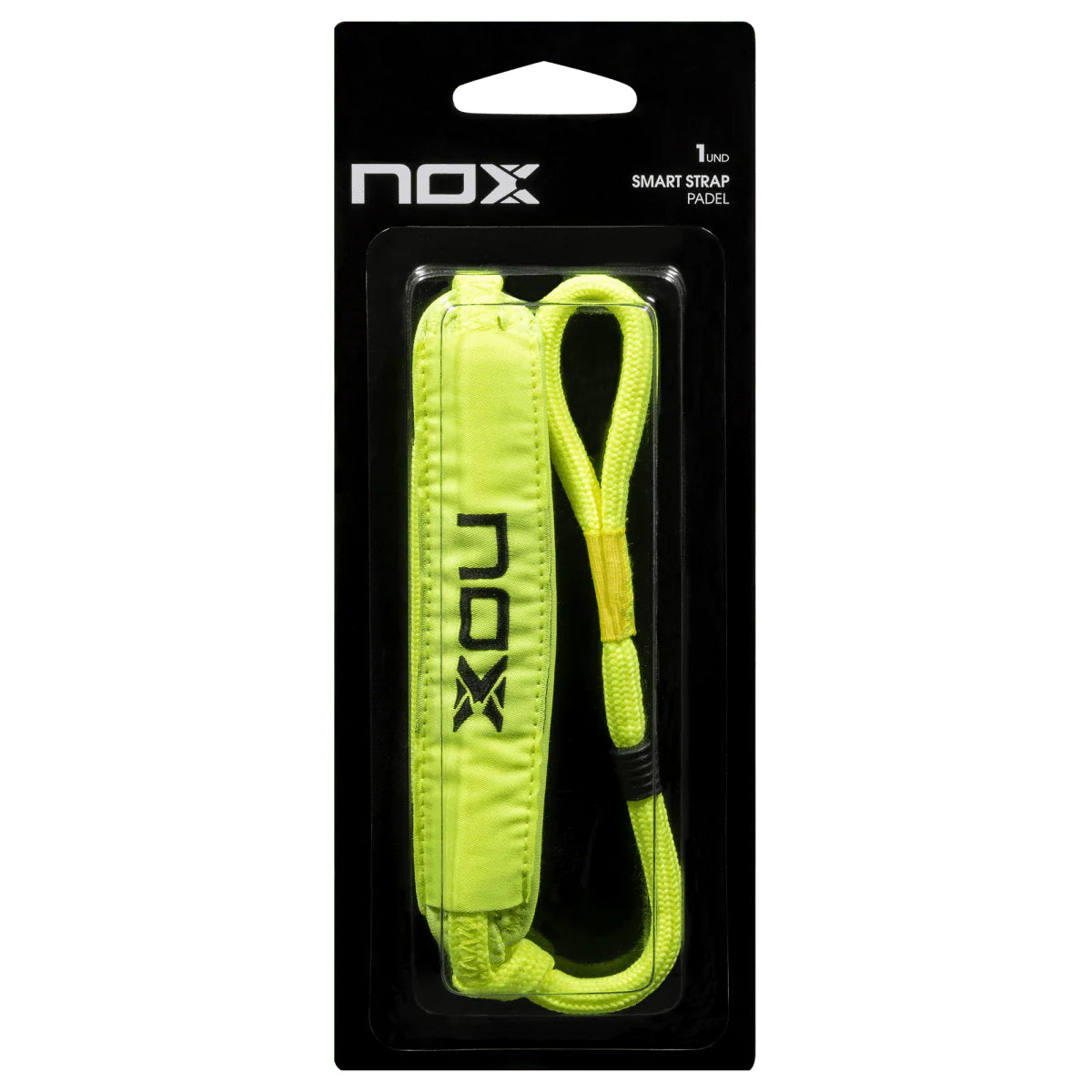 Nox Smart Strap padel racket strap (Yellow/Black) - view 1