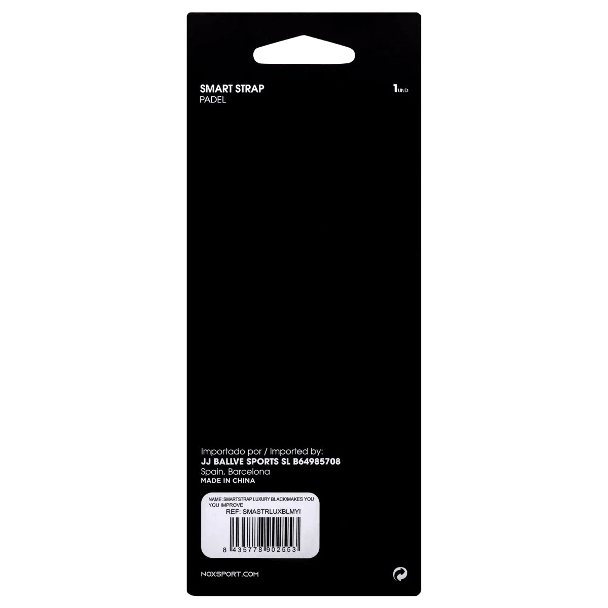 Nox Smart Strap padel racket strap (Black) - view 2