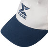 2025 Nox Street padel cap (Cream/Blue) - back view