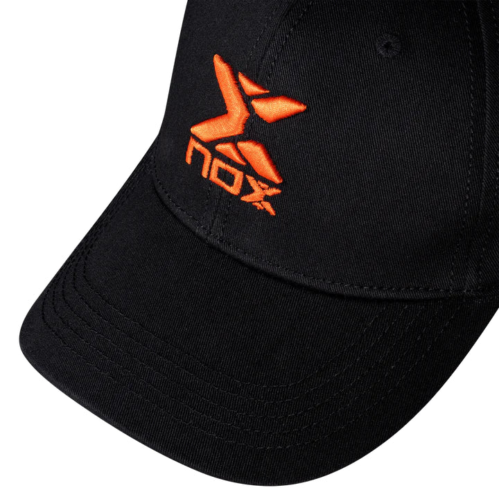 2025 Nox Street padel cap (Red/Black) - back view