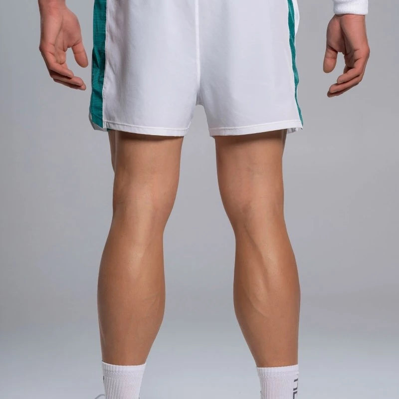 2026 Nox Pro Men's Shorts (White/Ivy Green)