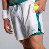 2026 Nox Pro Men's Shorts (White/Ivy Green)