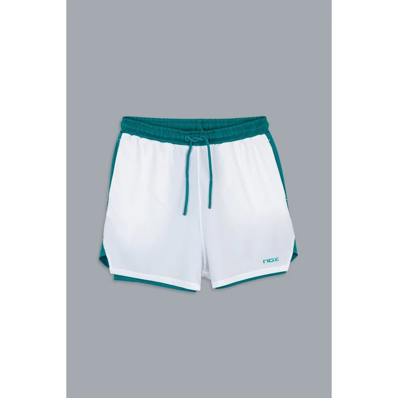 2026 Nox Pro Men's Shorts (White/Ivy Green)