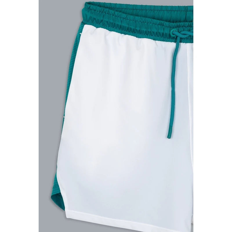 2026 Nox Pro Men's Shorts (White/Ivy Green)