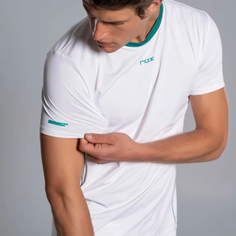 2026 Nox Pro Men's T-Shirt (White/Ivy Green)