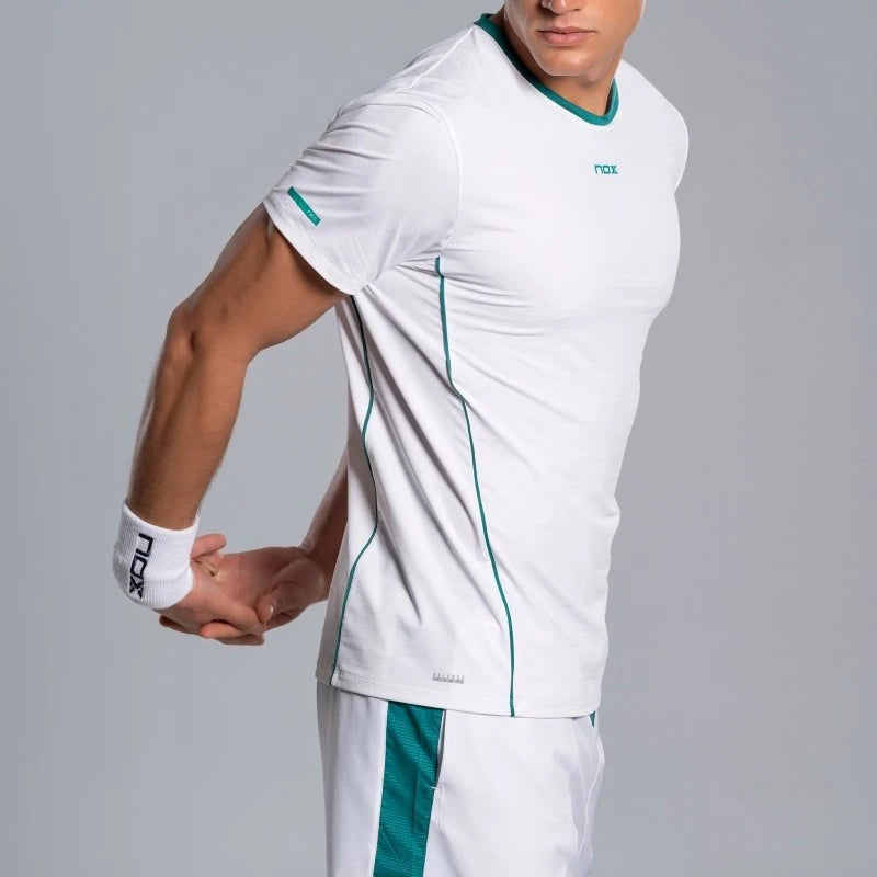 2026 Nox Pro Men's T-Shirt (White/Ivy Green)