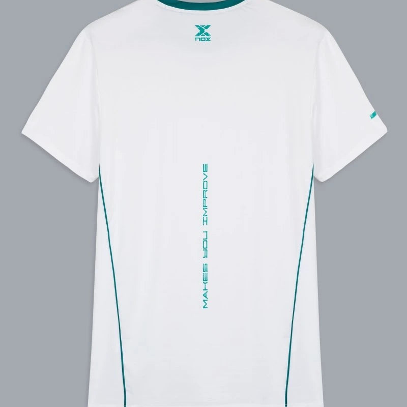 2026 Nox Pro Men's T-Shirt (White/Ivy Green)