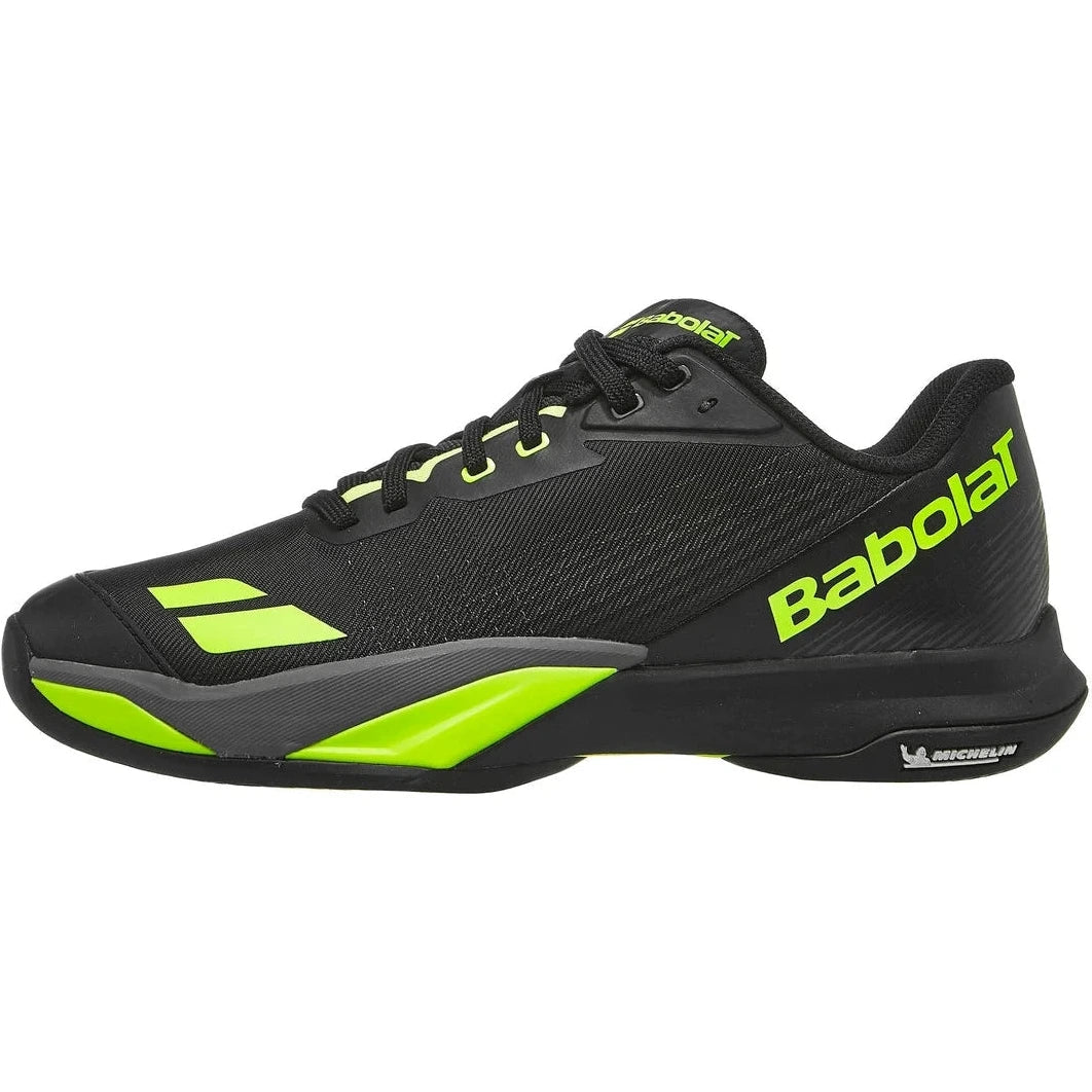 2026 Babolat Jet Mach 4 AC men's padel shoes (Black/Aero) - view 2