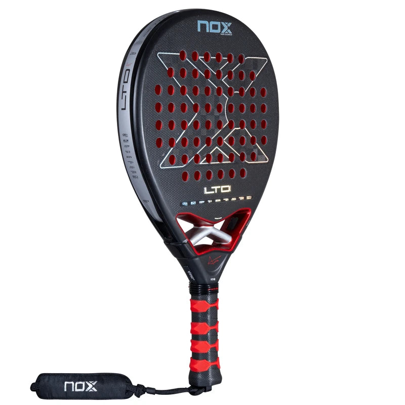 Nox AT10 Genius 12K padel racket (LTD) - angled view