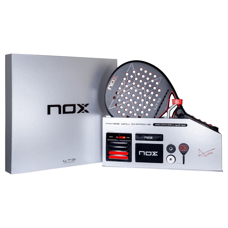 Nox AT10 Genius 12K padel racket (LTD) - in open collector box