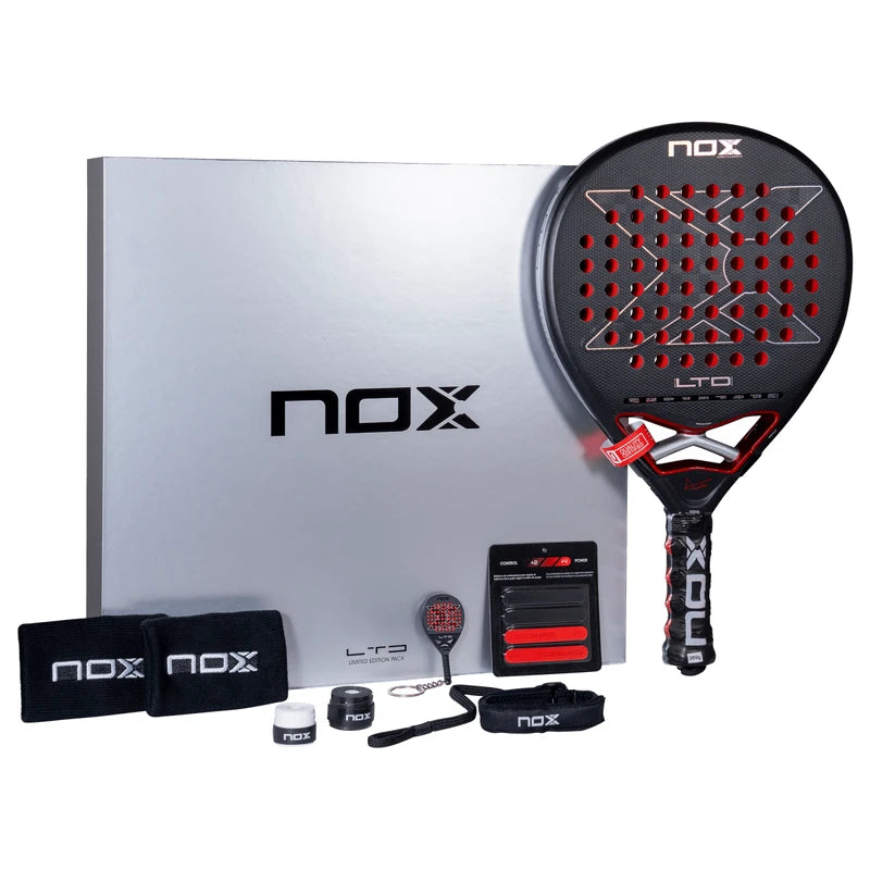 2026 Nox AT10 Genius 12K padel racket Limited Edition Pack by Agustin Tapia - full pack contents