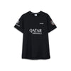 Nox Sponsors AT10 padel t-shirt (Black) - front flat view