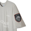 Nox Sponsors AT10 padel t-shirt (Grey) - NFA sleeve patch detail