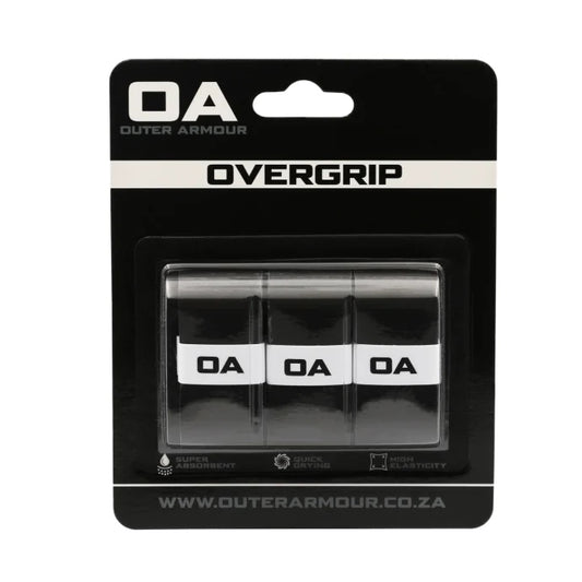 Outer Armour Overgrip, 3-pack (Black)