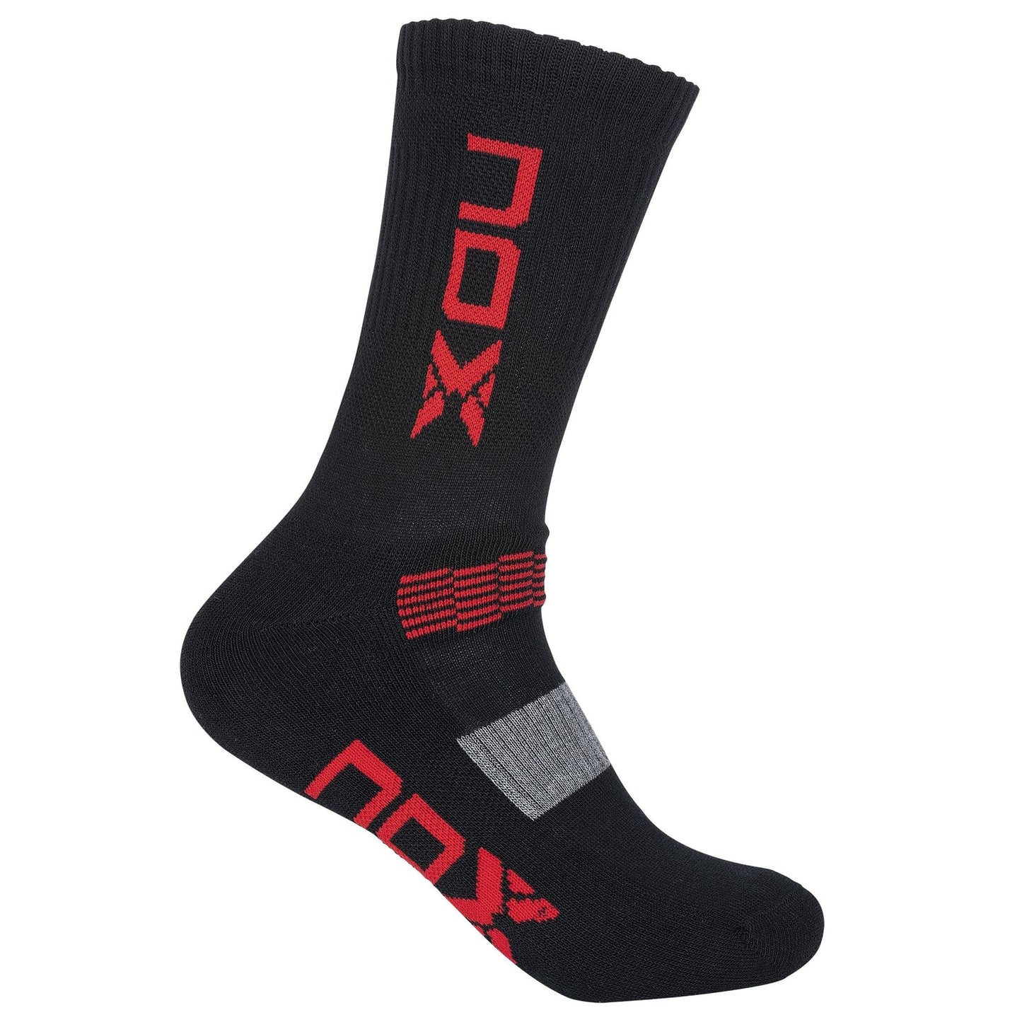 Nox Performance Crew Socks (Black/Red)