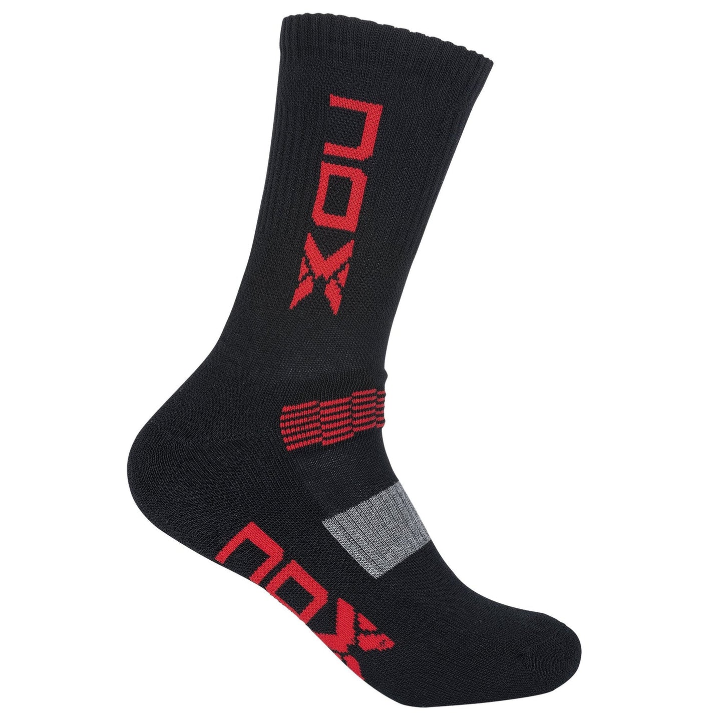 Nox Performance Crew Socks (Black/Red)