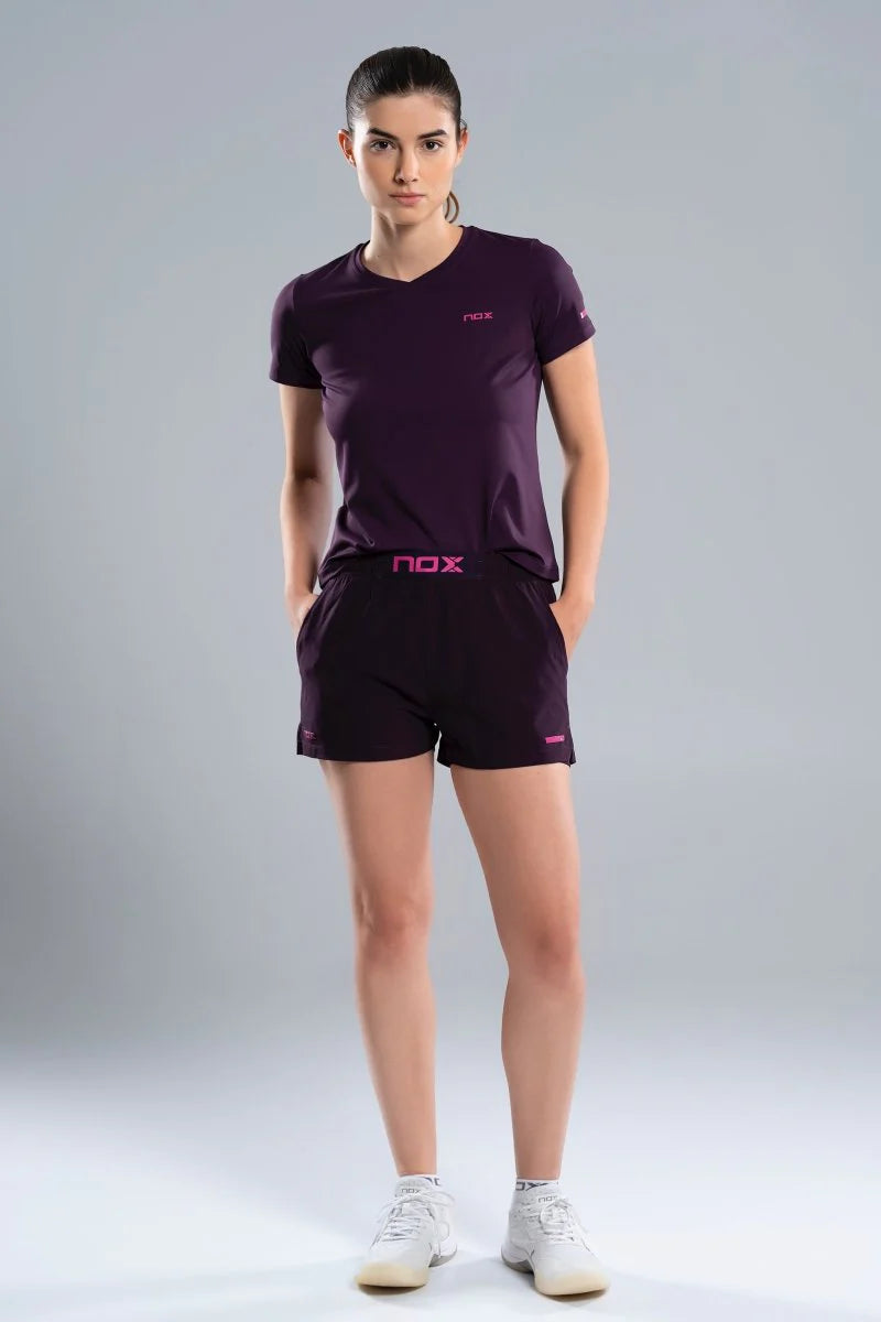 2026 Nox Womens Pro Shorts (Deep Purple)