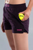 2026 Nox Womens Pro Shorts (Deep Purple)