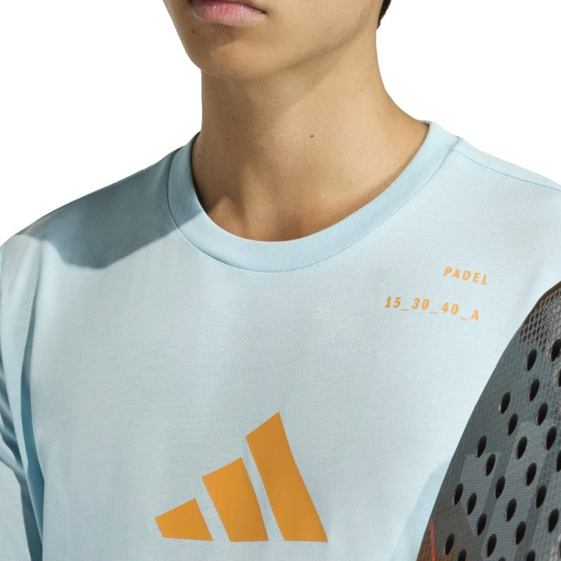 Adidas Padel T-Shirt (Ice Blue)
