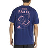 Adidas Padel T-Shirt (Dark Blue)