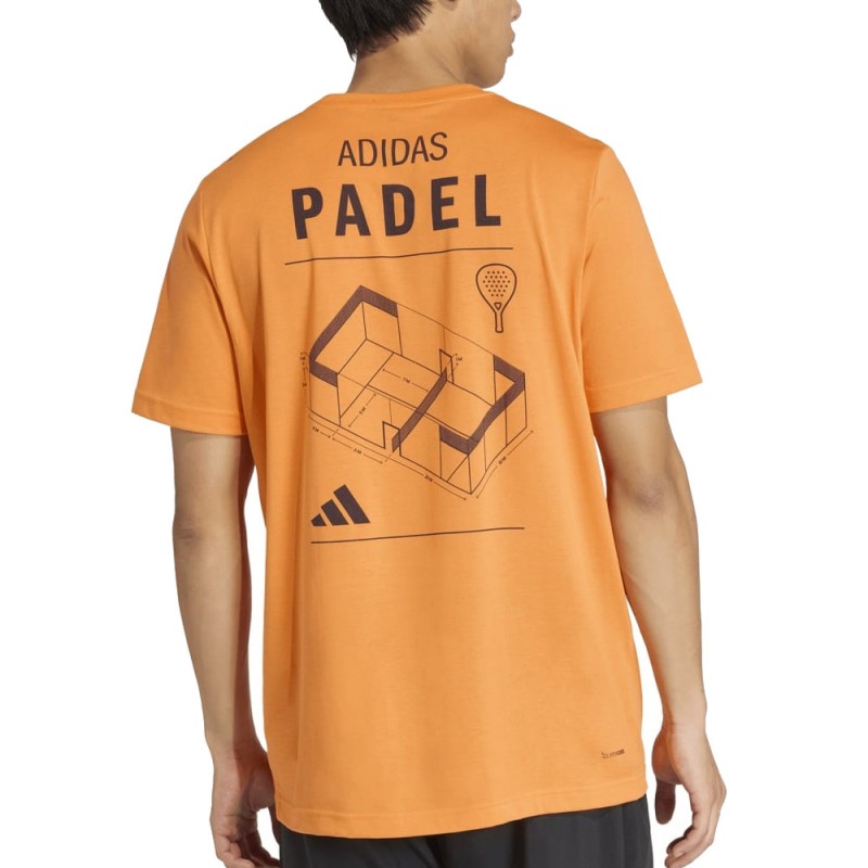 Adidas Padel T-Shirt (Orange)