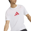 Adidas Padel T-Shirt (White/Red)
