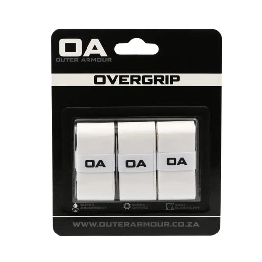 Outer Armour Overgrip, 3-pack (White)