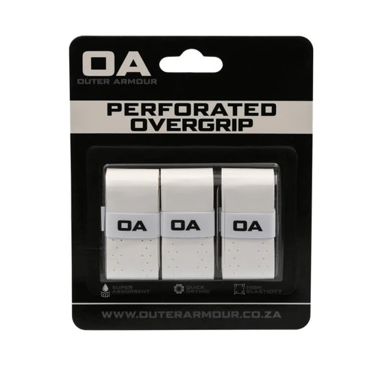 Outer Armour Perforated Overgrip (White)