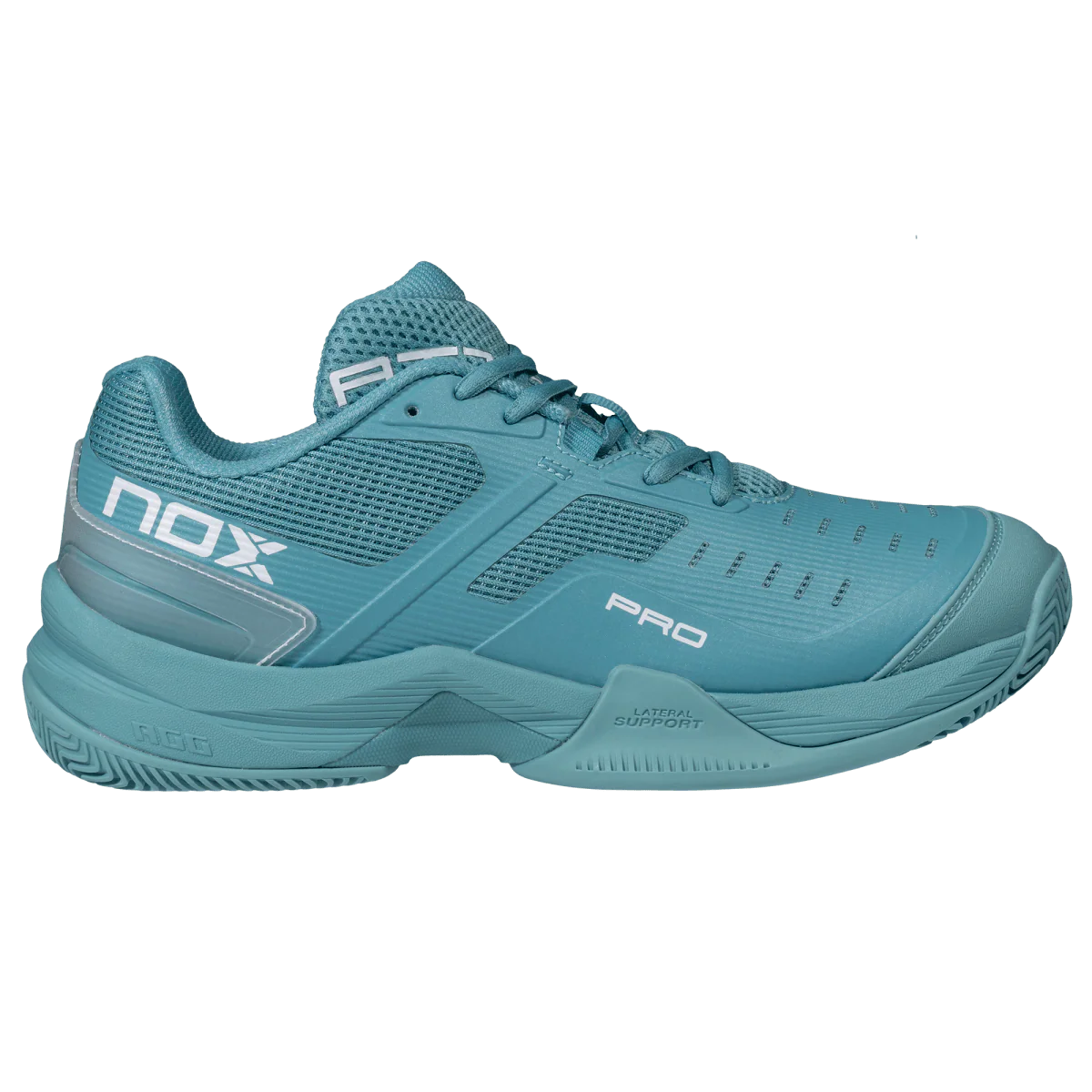 2026 Nox AT10 Pro Padel Shoes (Turquoise/White)