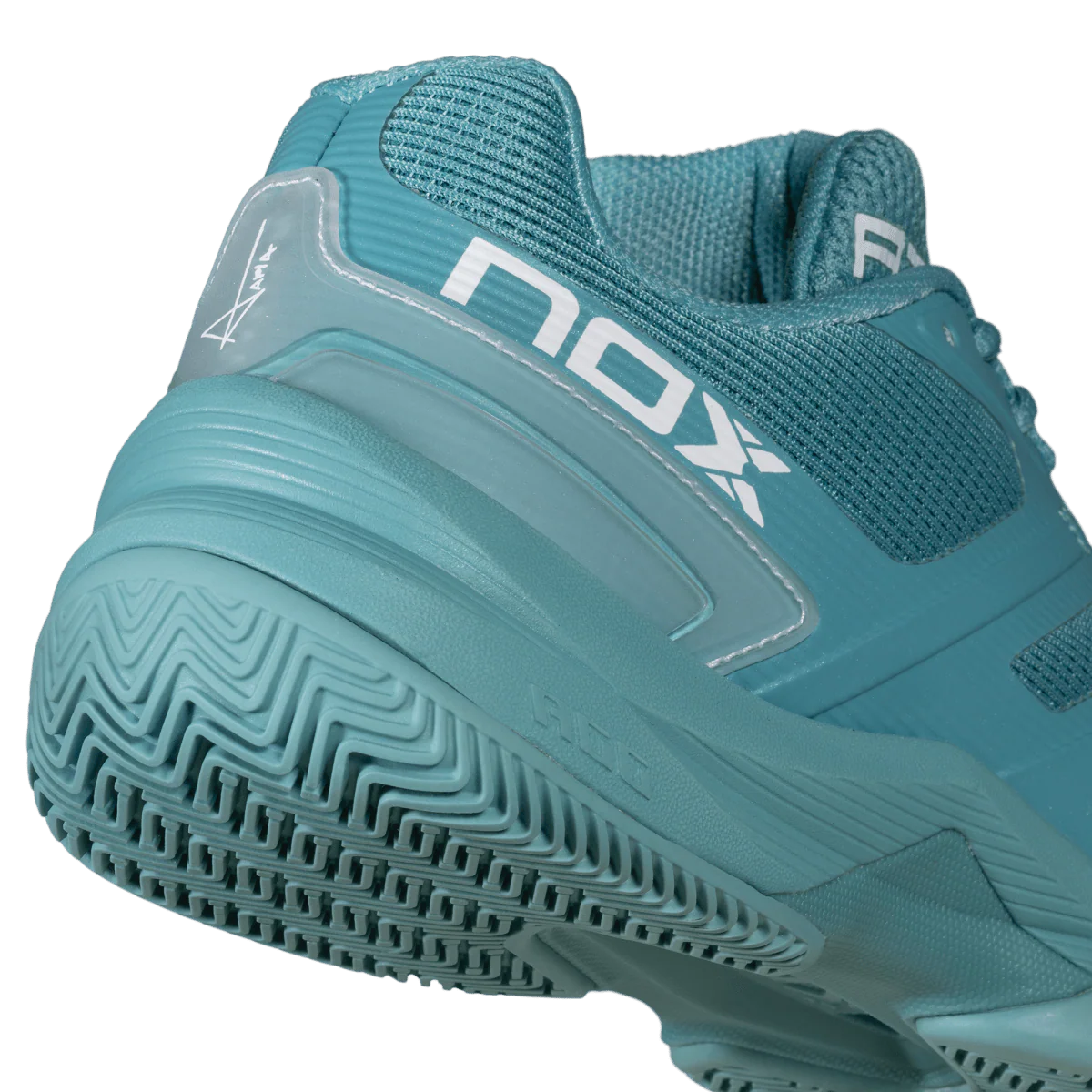 2026 Nox AT10 Pro Padel Shoes (Turquoise/White)
