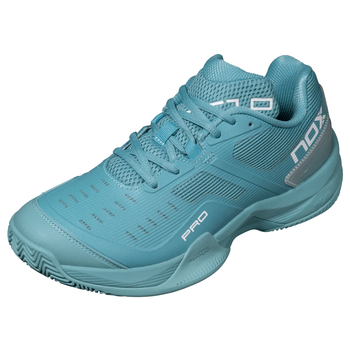 2026 Nox AT10 Pro Padel Shoes (Turquoise/White)