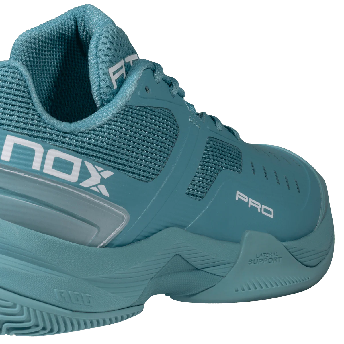 2026 Nox AT10 Pro Padel Shoes (Turquoise/White)