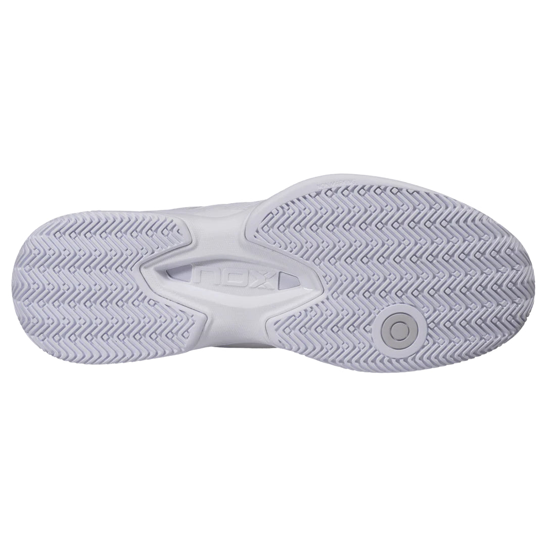 2026 Nox AT10 Pro padel shoes (White/Grey) - view 3