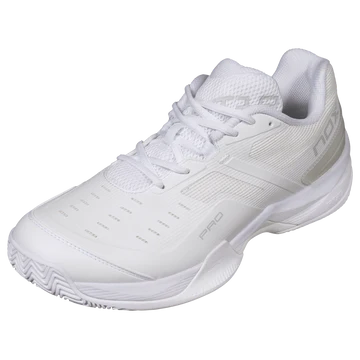2026 Nox AT10 Pro Padel Shoes  (White/Grey)