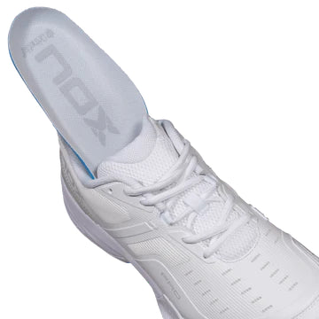2026 Nox AT10 Pro padel shoes (White/Grey) - view 10