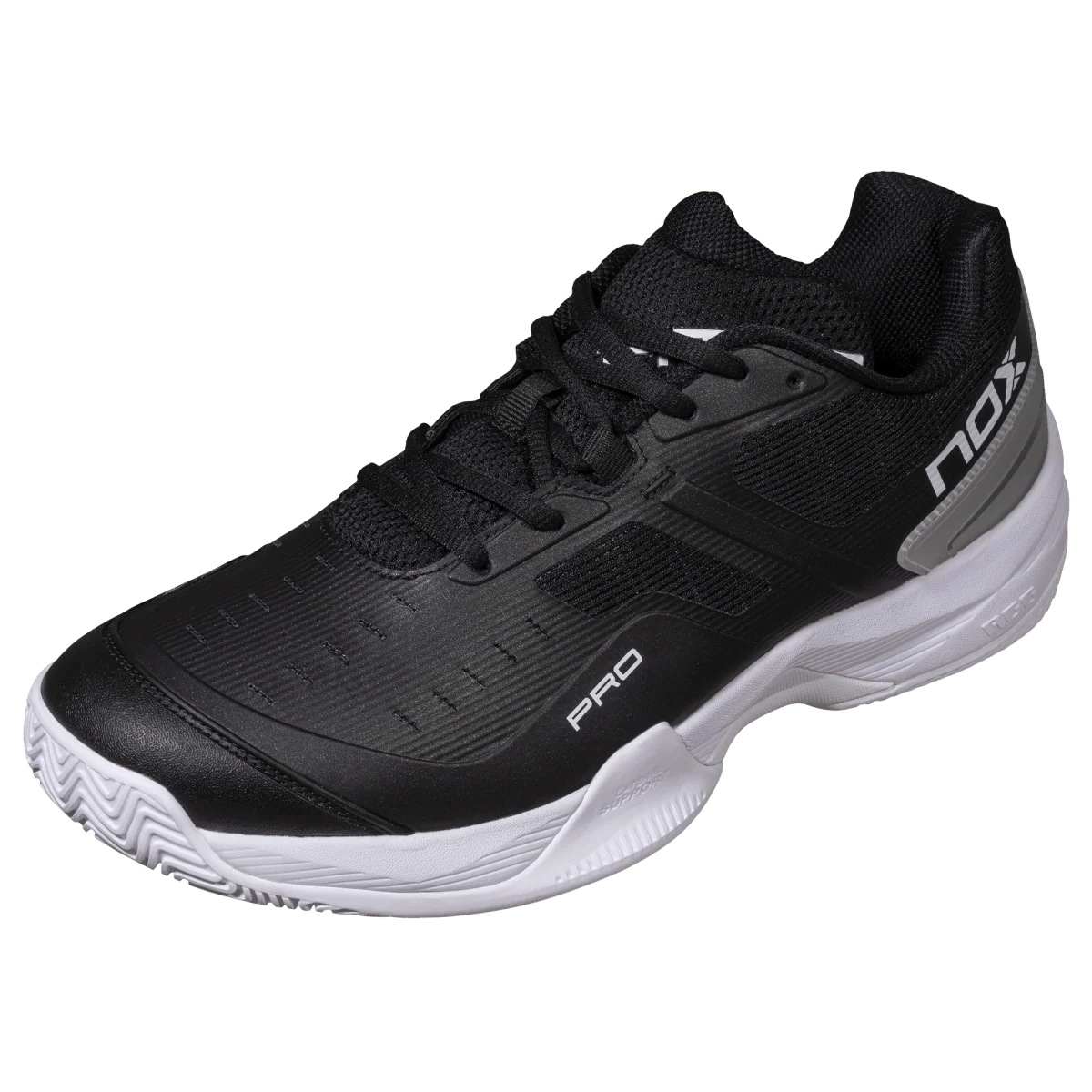 2026 AT10 PRO Padel Shoes (Black/White)