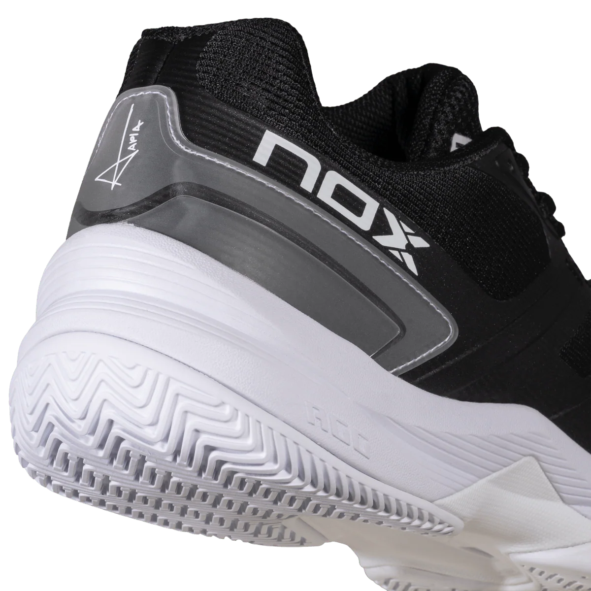 2026 AT10 PRO Padel Shoes (Black/White)