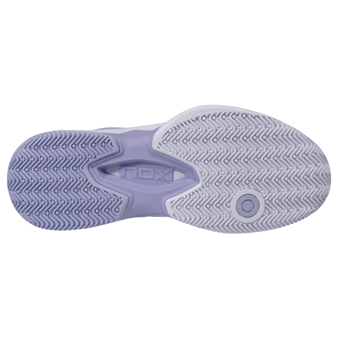 2026 AT10 PRO Padel Shoes (Purple/White)