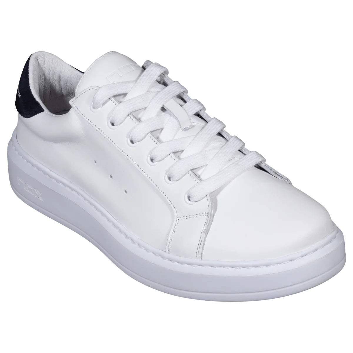 NOX Tapia Leather Street padel shoes (White/Blue) - view 7